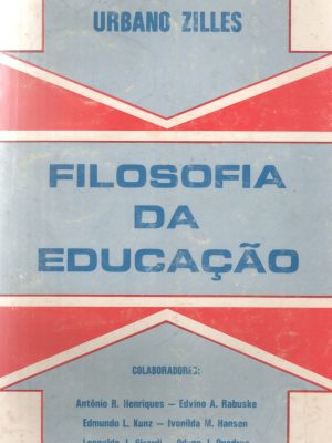 Capa Filosofia da Educação